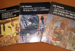  Ilustrowana Historia Świata 3-y tomy - J.M.Roberts