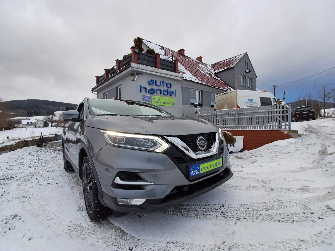 Nissan Qashqai II kamera 360, Roczna Gwarancja