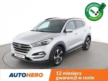 Hyundai Tucson III 4x4 automat full LED skóra panorama navi grzane fotele i kierownica-1