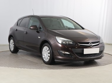 Opel Astra J , Salon Polska, Skóra, Klima, Tempomat, Parktronic-1