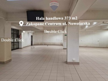 Hala handlowa  373 m2 w centrum Zakopanego-1