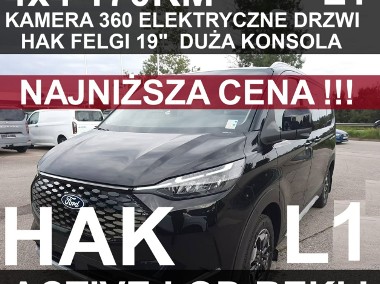 Ford T Tourneo Custom L1 Active 4x4 170KM Kamera 360 Elektr. Drzwi Hak Super-1