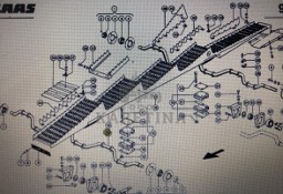 Wał wytrząsaczy do Claas Mega 370-340