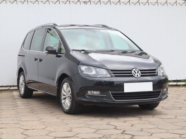 Volkswagen Sharan II , Salon Polska, Serwis ASO, Skóra, Navi, Xenon, Bi-Xenon,-1