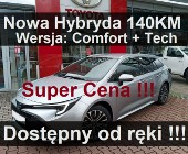 Toyota Corolla XII Hybryda 140KM 1,8 Pakiet Tech Comfort Kamera Dostępny 1343zł