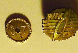 Turystyczna Odznaka Kajakowa, Srebrna sądząc po kolorze, metalowa na śrubce