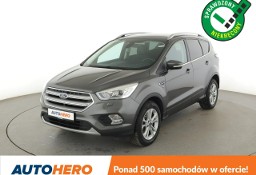 Ford Kuga II półskóra klima auto navi grzane fotele kamera i czujniki parkowania