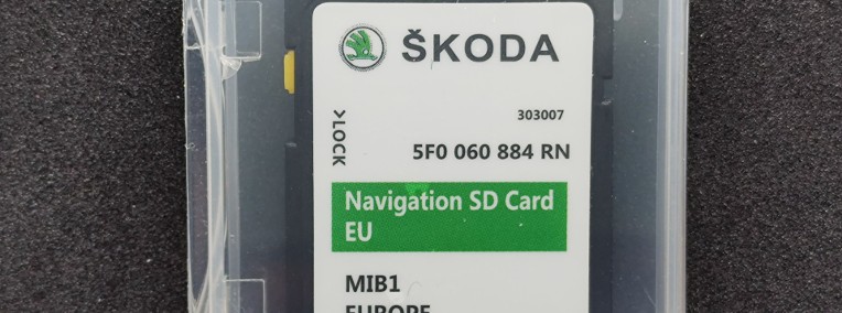 Karta SD Skoda MIB1 EU 2023-1