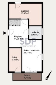 4 pokoje|2 piętra|krzyki|taras-2