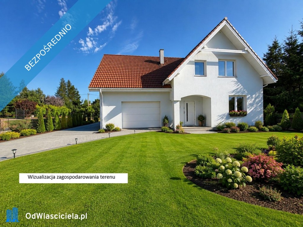 Nowo wykończony dom 200 m² w Rynie – działka 1000 m², garaż dwustanowiskowy, 500