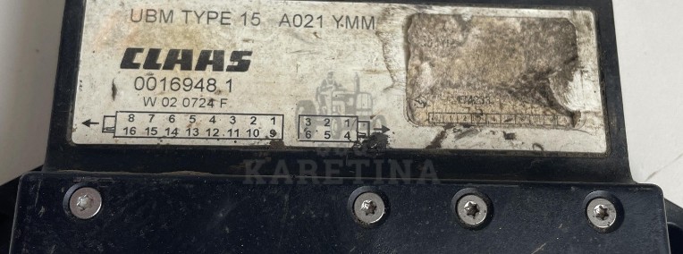 Claas Lexion - moduł UBM Type 15 016948.1-1