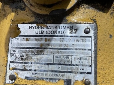 Silnik hydrauliczny pompa jazdy - Hydromatik A6V 107 DA A6V107-1