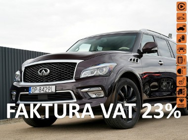 Infiniti QX QX80 8-OSOBOWY skora nawi bosse szyberdach MONITORY DVD kamery 360 max-1