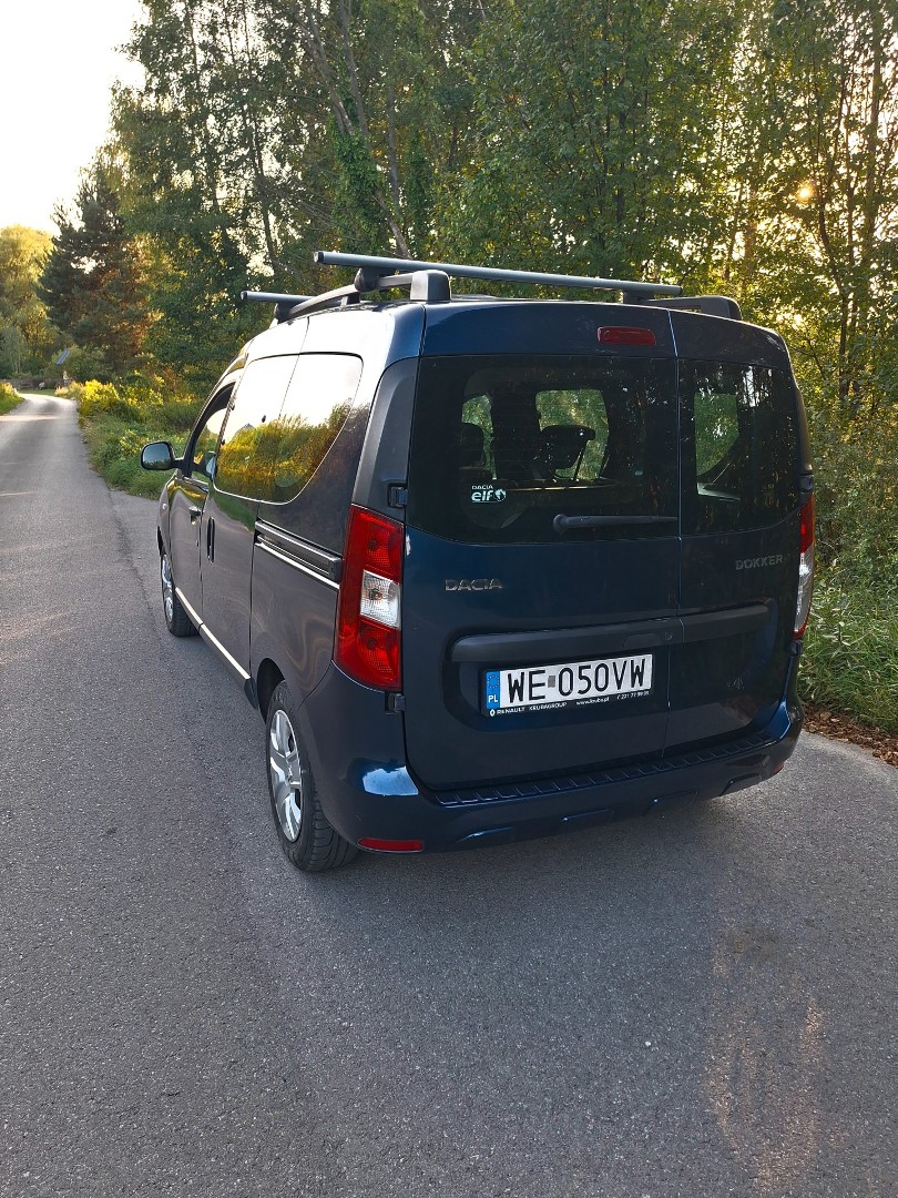 Dacia Dokker Dokker 1,6 benzyna +gaz fabryczny, 1 właściciel, serwisowany