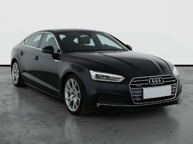 Audi A5 III , Salon Polska, Automat, Skóra, Klimatronic, Tempomat,-1
