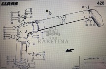 00 0792 656 5/Claas rura rozładowcza/Lexion 580 600 630-620 760 Tucano 320 580-570 430-420 450-440