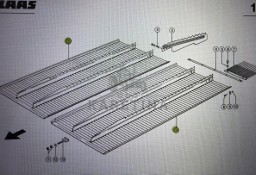 Blacha Stopnia Claas Mega 370-340 Nr kat. części 000 662 664 0 Nr kat. części 000 662 664 0