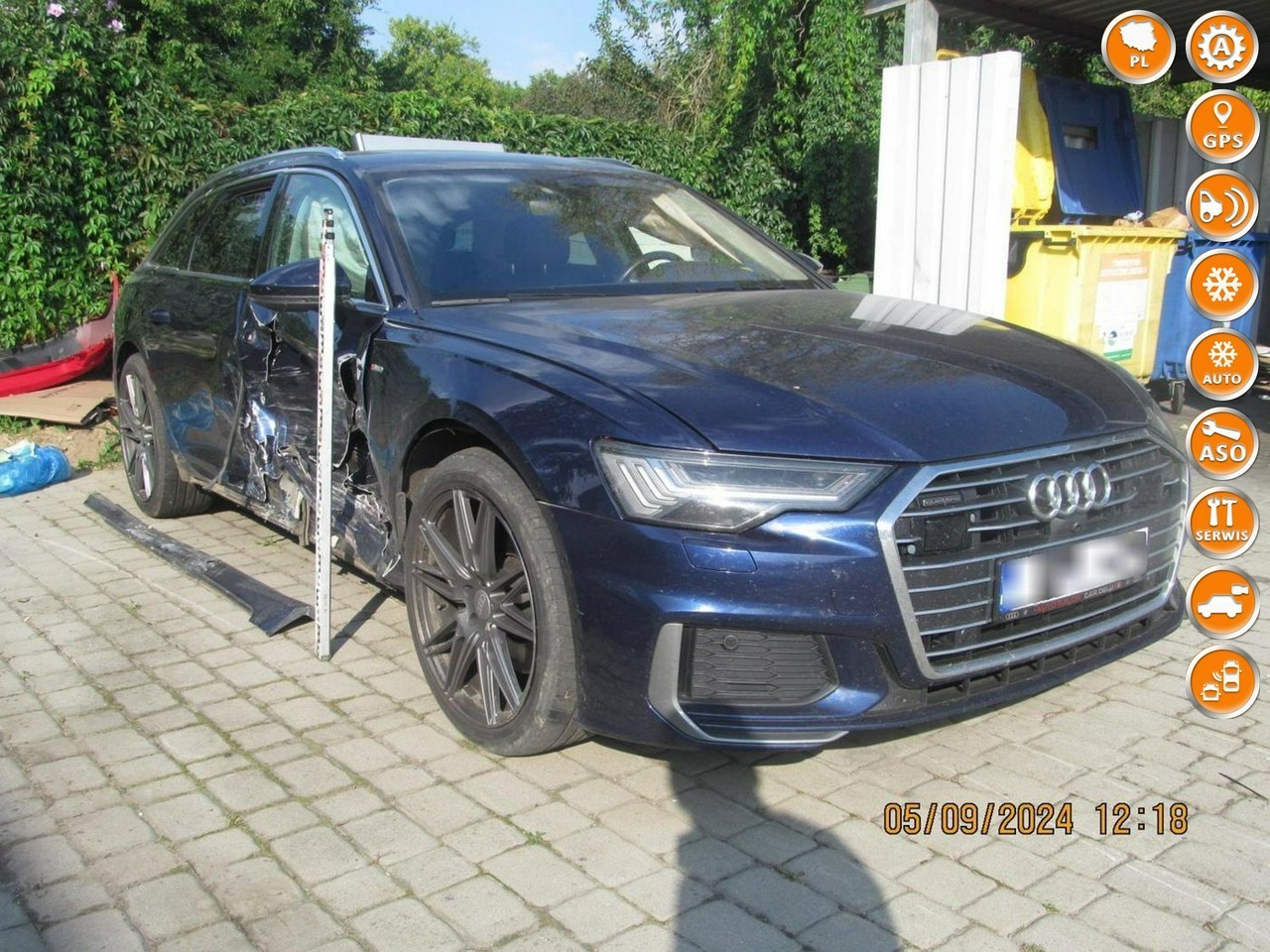 Audi A6 V (C8) 50 Tdi S Line Matrix kamery 360 Skóra 4x4 F vat