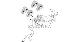 John Deere 9470RX - Akumulator hydrauliczny RE558557 (Gąsienice i obciąźniki)