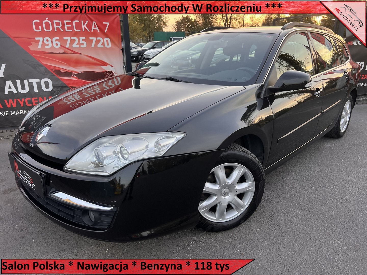 Renault Laguna III Salon PL * 118 tys, Przebiegu * Nawigacja * Climatronic