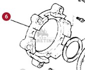 Massey Ferguson 3690 Obudowa Skrzyni Biegów CZĘŚCI 3617349M2