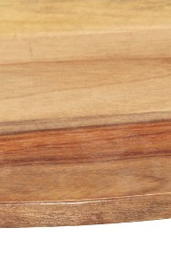 vidaXL Blat stołu, lite drewno sheesham, okrągły, 15-16 mm, 40 cm 285967-2