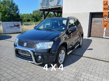 Suzuki Grand Vitara II 1.6i 4X4 alufelgi klimatronik elektryka rury 3 drzwi stan BDB-1