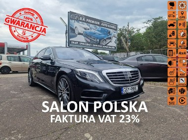 Mercedes-Benz Klasa S W222 3.0 CDI 258 KM, 4-Matic, Long, Full Opcja, Radar, Night Vision, LED-1