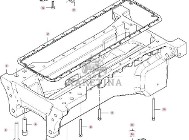 Massey Ferguson 7718S DYNA-VT Miska Olejowa Silnika CZĘŚCI V837084394