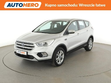 Ford Kuga II klima auto navi bi-xenon półskóra grzane fotele czujniki parkowania-1