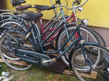 Pakiet rowerów miejskich holenderskich uszkodzone-1