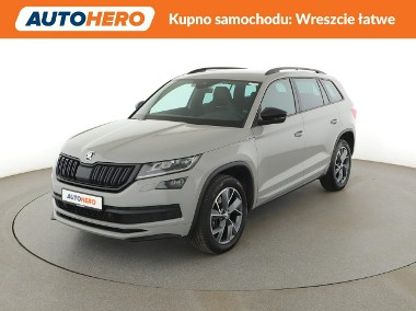 Skoda Kodiaq 4x4 automat full LED skóra/alcantara navi grzane fotele el. fotele z-1