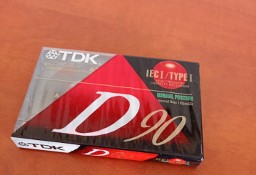 Kaseta magnetofonowa TDK D 90 Type I