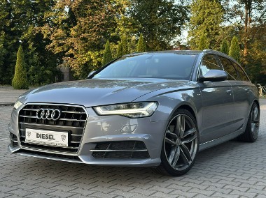 Audi A6 IV (C7) LIFT Bezwypadkowy 2017r S-Line 2.0 TDI 190KM Automat Led Navi Alcant-1