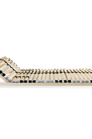 vidaXL Stelaż do łóżka z 28 listwami, drewno FSC, 7 stref, 120x200 cm 246453-2