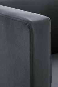 vidaXL Fotel kubik, szary, sztuczna skóra282139-2