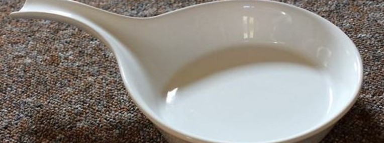 Ceramiczne naczynie  z rączką do pieczenia serwowania. Produkt POLSKI.-1