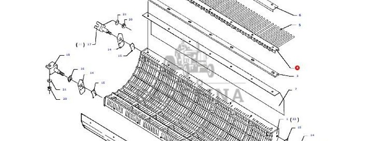 Massey Fergusson MF 30 - klepisko D28350192-1