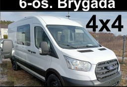 Ford Transit 6-os. 4x4 L3H2 Bi-Ksenon Hak 165KM 4x4 Kamera Czujniki Od ręki !