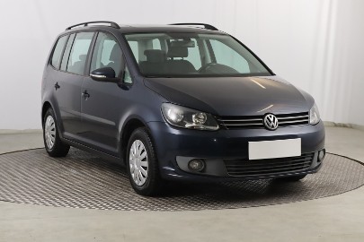 Volkswagen Touran II , Klimatronic, Tempomat, Parktronic, Dach panoramiczny