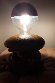 Lampa kamienna , otoczaki-2