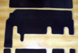 Citroen Jumpy II Osobowy od 2007 r 1 drzwi boczne na 3 rzędy najwyższej jakości dywaniki samochodowe z grubego weluru z gumą od spodu, dedykowane Citroen Jumpy