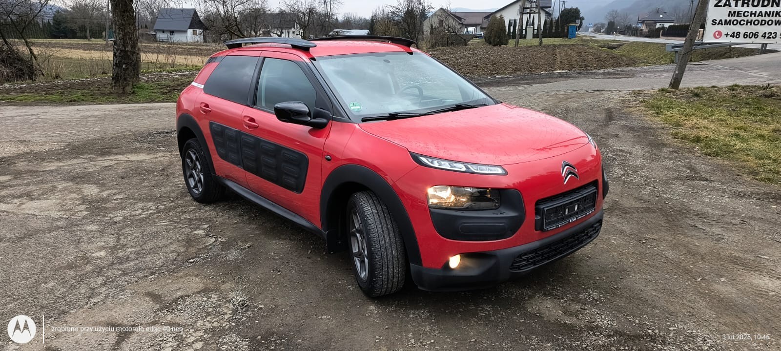 Citroen C4 Cactus I 2017r 1.2 82 KM