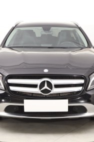 Mercedes-Benz Klasa GLA I , Salon Polska, Automat, Skóra, Klimatronic, Tempomat,-2