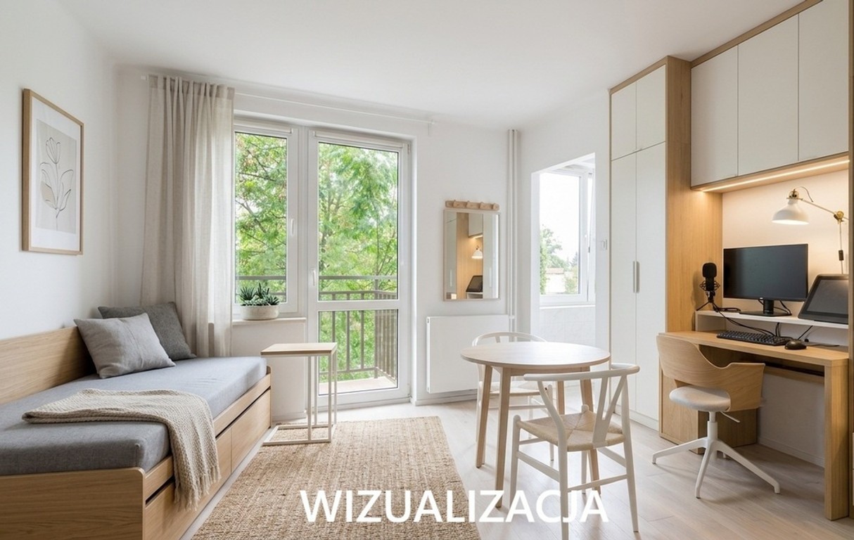 Mieszkanie na sprzedaż, 1 pokój, 18 m², Piastów