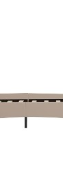 vidaXL Rama łóżka, kolor cappuccino, sztuczna skóra, 100 x 200 cm 285469-4