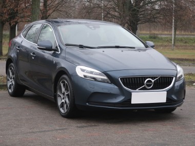 Volvo V40 II , Salon Polska, Serwis ASO, Skóra, Navi, Klimatronic,-1