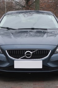 Volvo V40 II , Salon Polska, Serwis ASO, Skóra, Navi, Klimatronic,-2