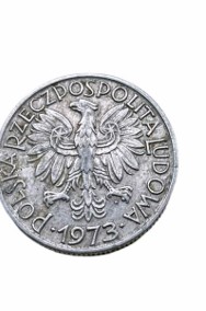 5 Złotych 1973 - Rybak - moneta polska z PRL-u-2