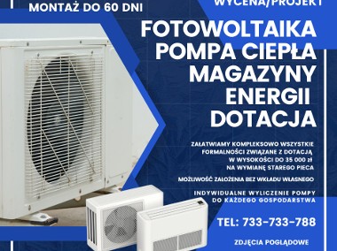 Pompa ciepła /Fotowoltaika/Dofinansowanie/montaż/gwarancja 10 lat-1